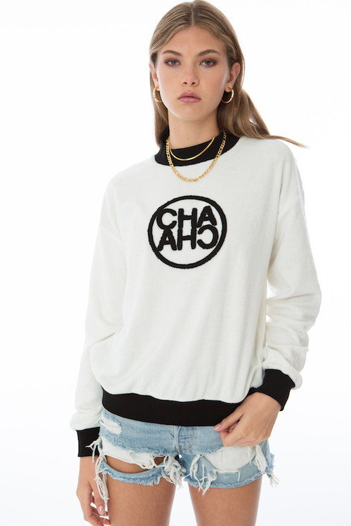 CHA CHA TERRY CLOTH SWEATSHIRT - FINAL SALE | EllandEmm