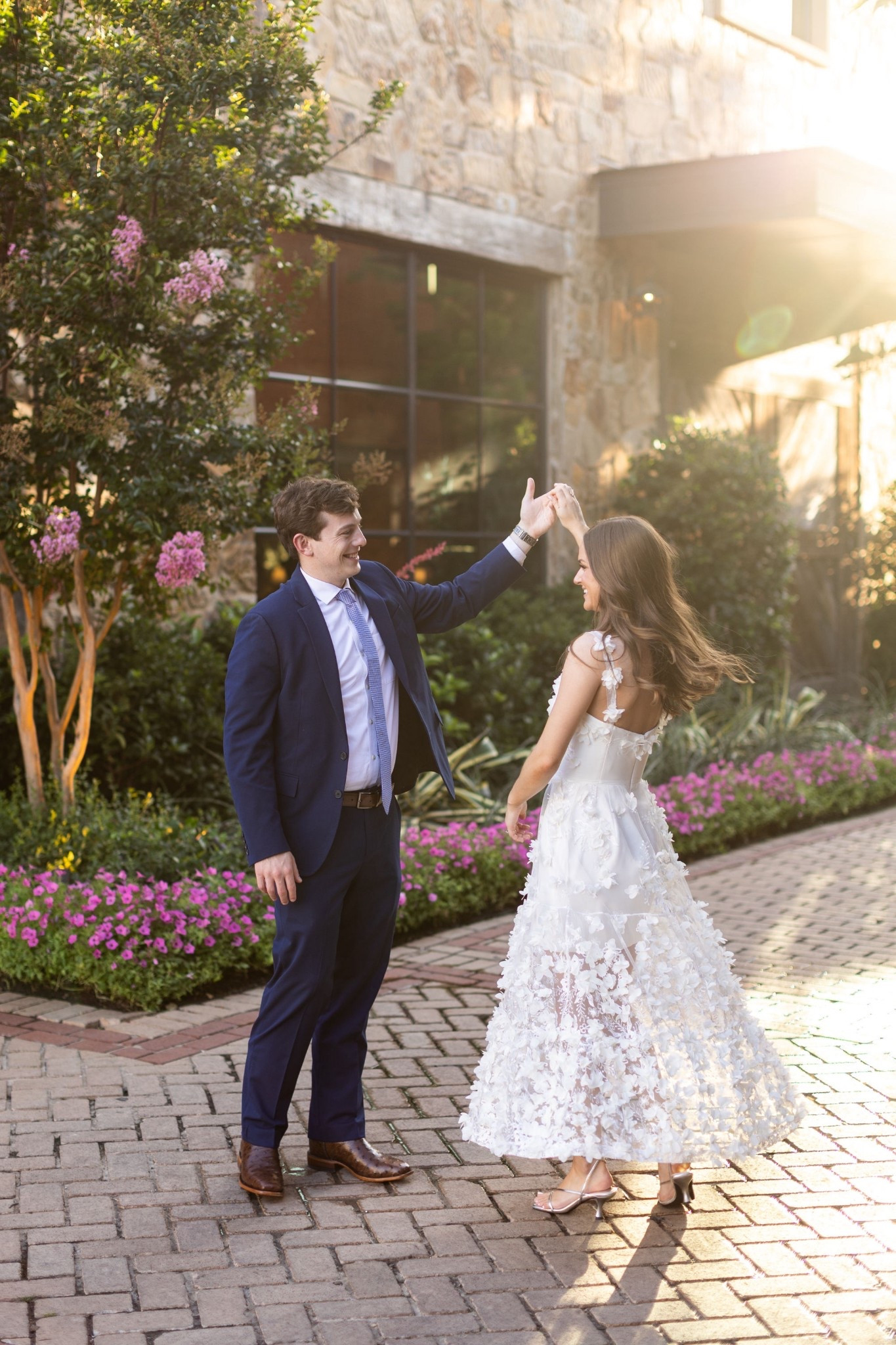 Stunning white floral dress for any bridal event!!! 

#LTKWedding #LTKStyleTip