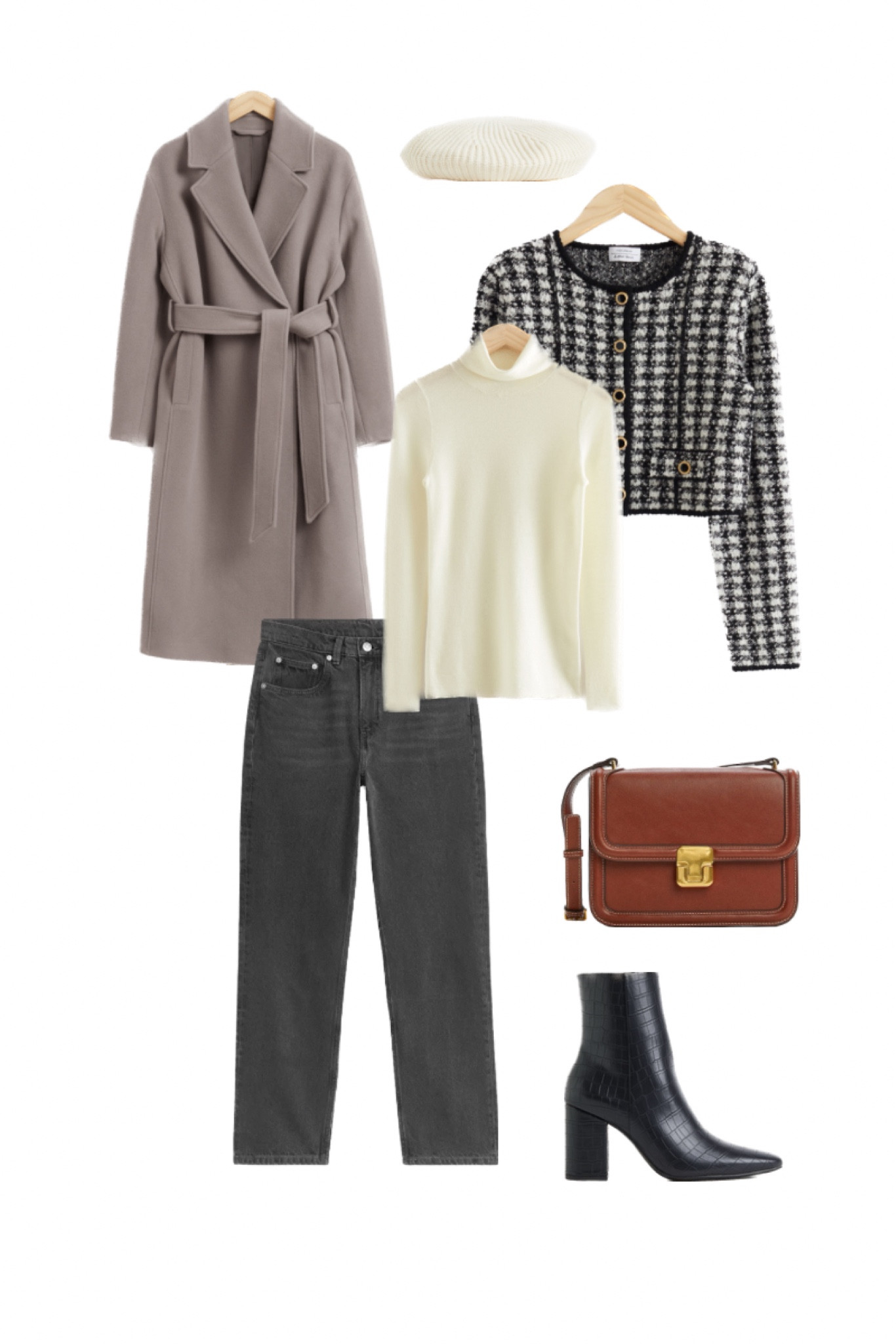 Un look ultra chic avec un manteau gris

#LTKworkwear #LTKshoecrush #LTKSeasonal