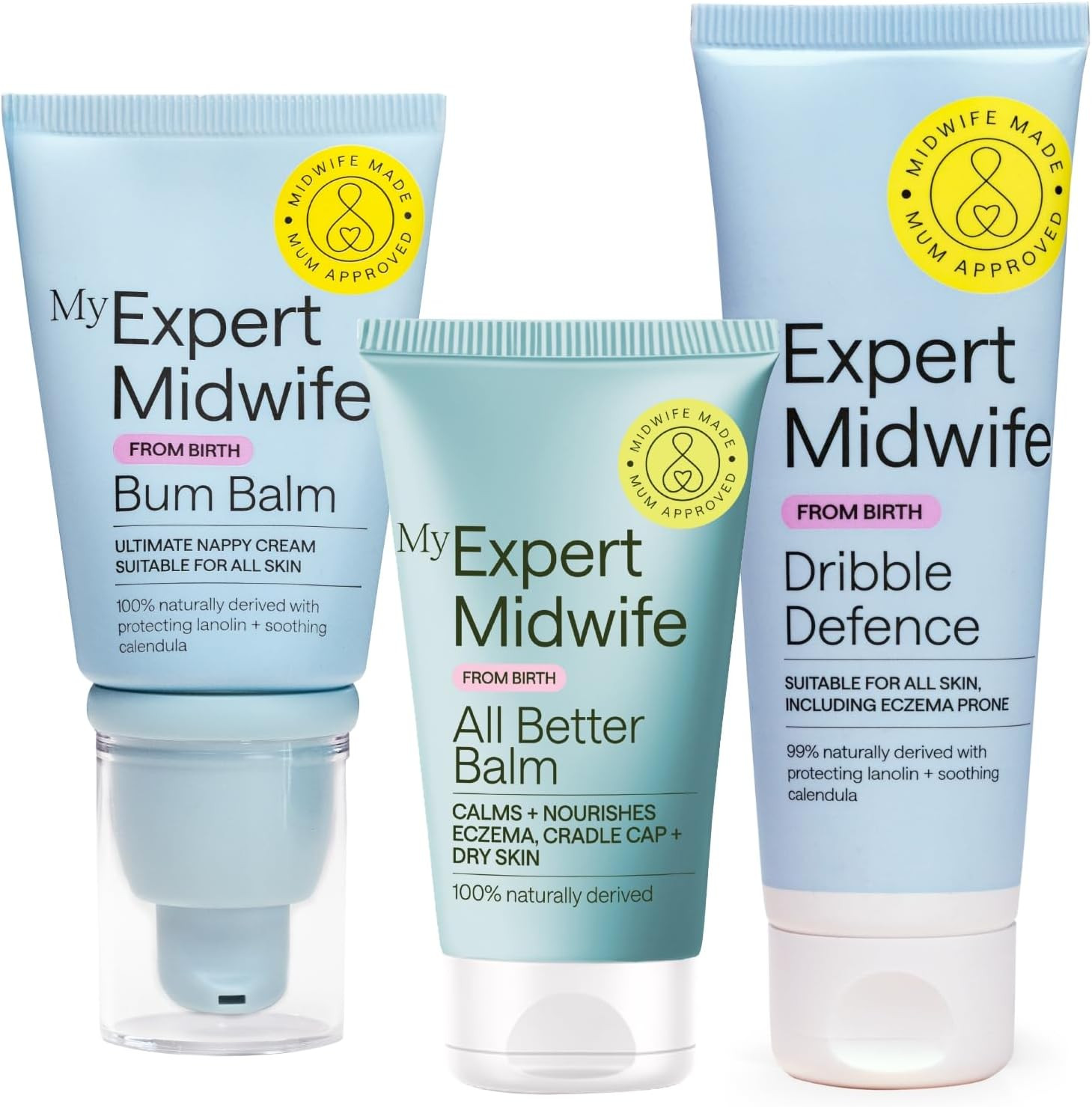 My Expert Midwife Newborn Baby Mega Mild Skin Saviours Kit, Clean Natural Ingredients, Suitable f... | Amazon (UK)