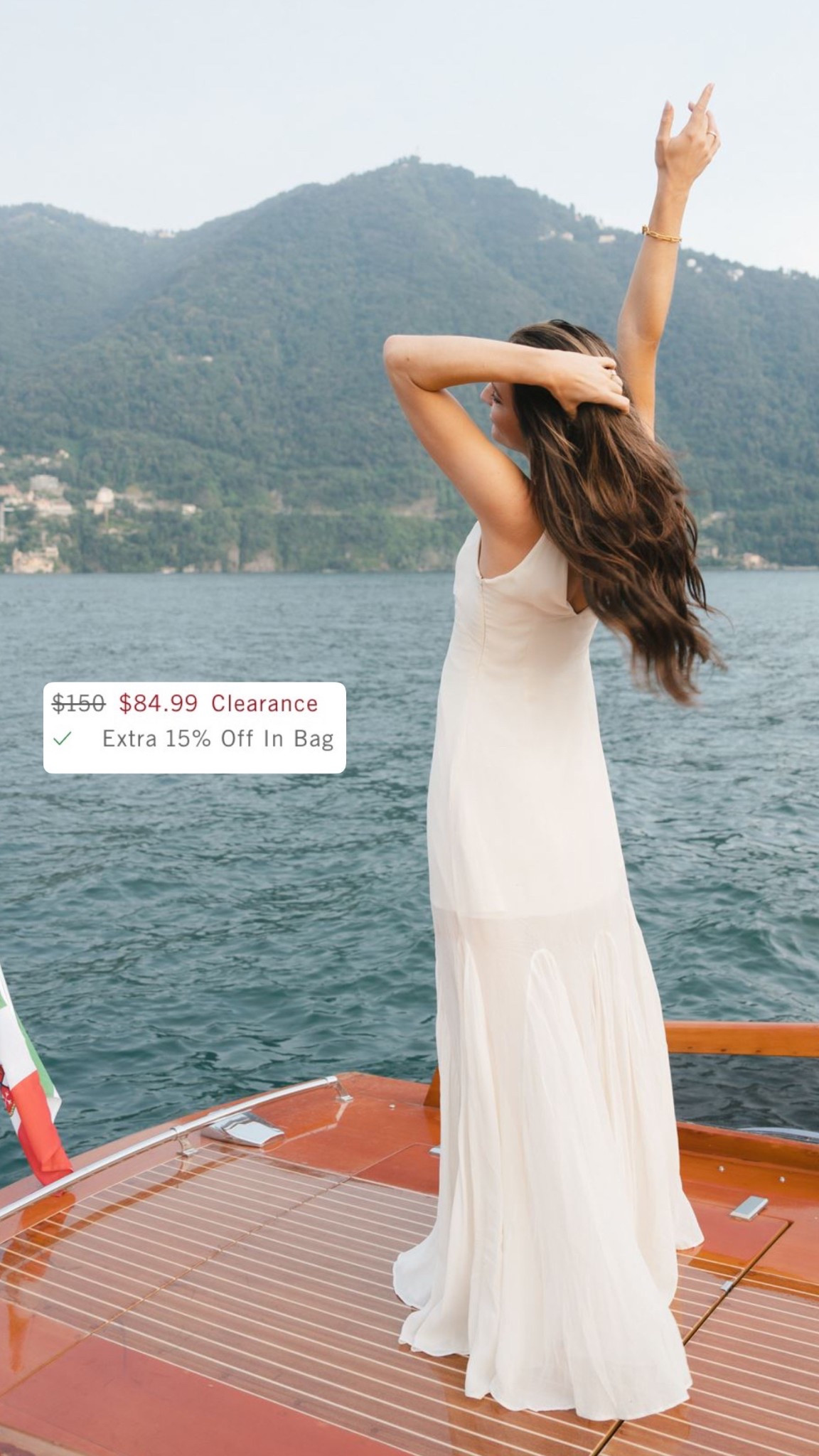 2025 brides this was one of my favorite dresses! Wore this for wedding pictures in lake camo Italy. Fits TTS but if in between sizes, size down 

#LTKSaleAlert #LTKWedding