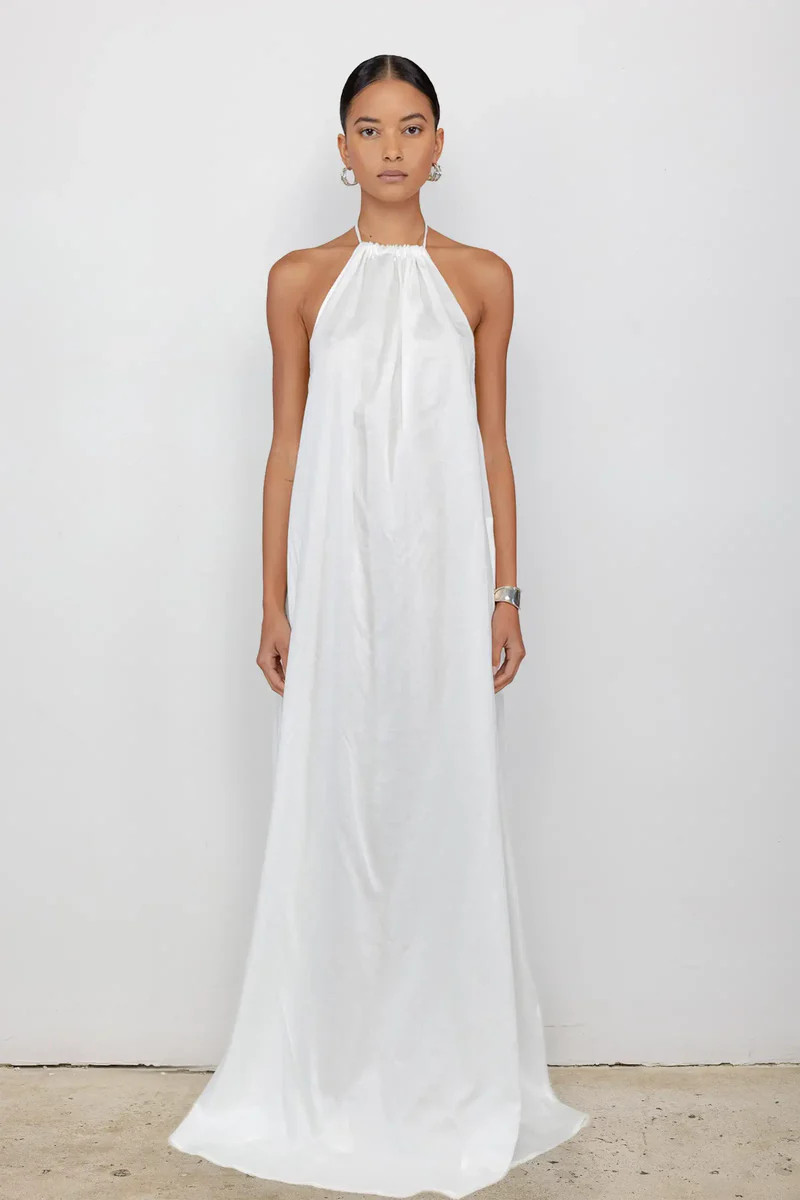 Yoko Halter Maxi Dress | LESET