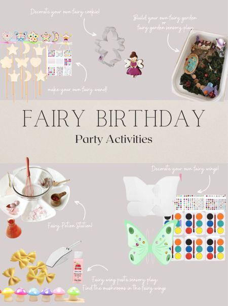 Planning a fairy themed party? Try some of these fun activities! #toddleractivities #partygames #partyactivities #fairies 

#LTKkids #LTKfamily #LTKparties