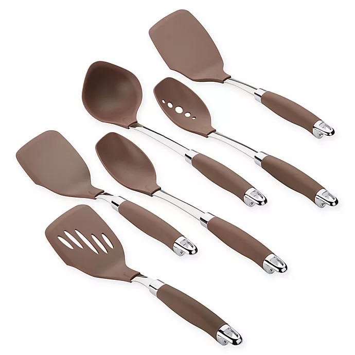 Anolon® SureGrip™ 6-Piece Nylon Nonstick Utensil Set | Bed Bath & Beyond