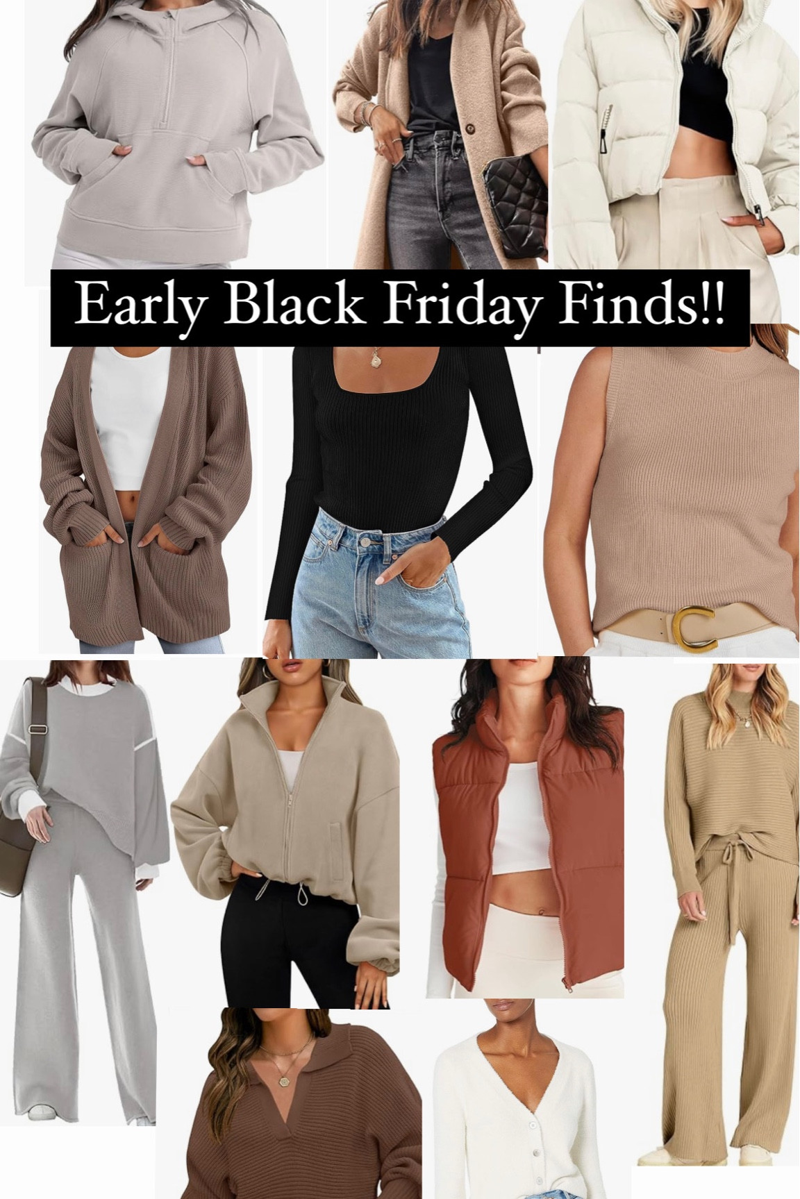 Early Black Friday finds!! From cozy to cute, these are all a deal right now! 

#LTKfindsunder50 #LTKGiftGuide #LTKCyberWeek