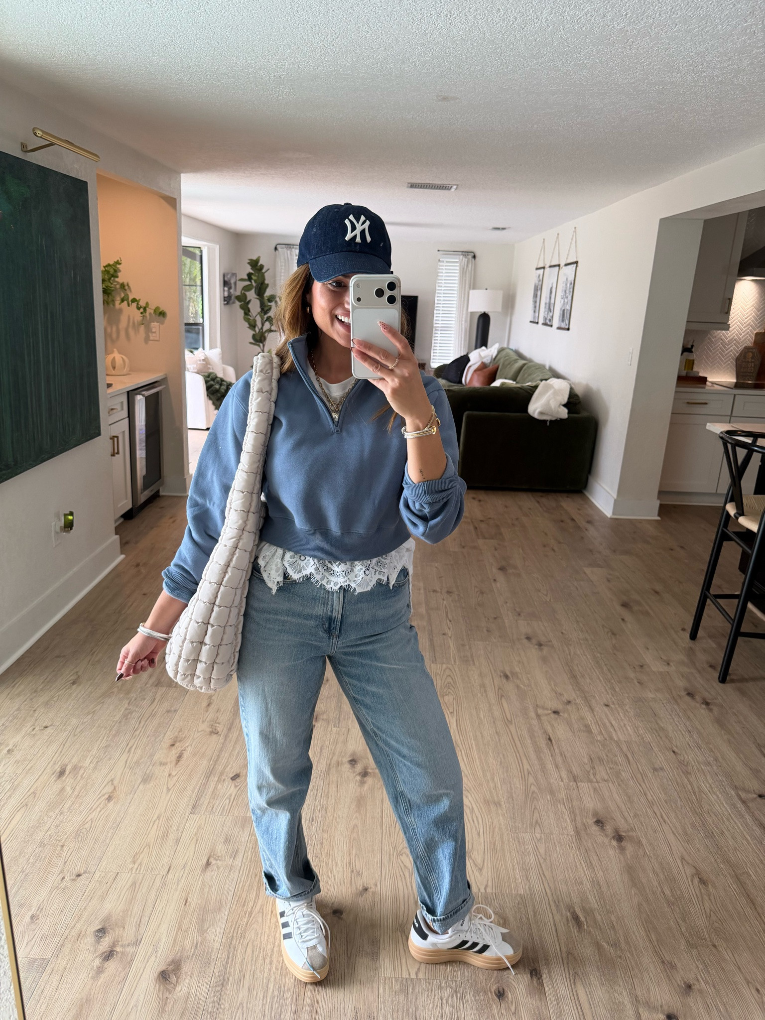 Added a little bit of lace to elevate this everyday casual outfit! So easy and cute!

#LTKootd #LTKmomlife #LTKTravel