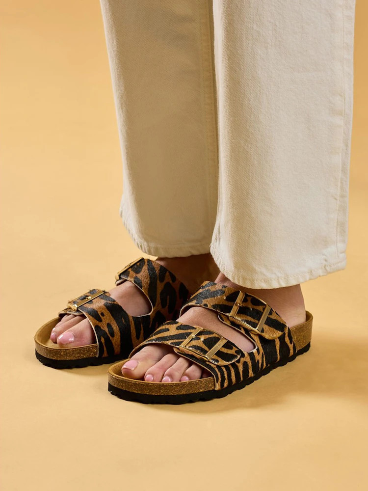 Hush Puppies Animal Brixley Mule Sandals | Next EU