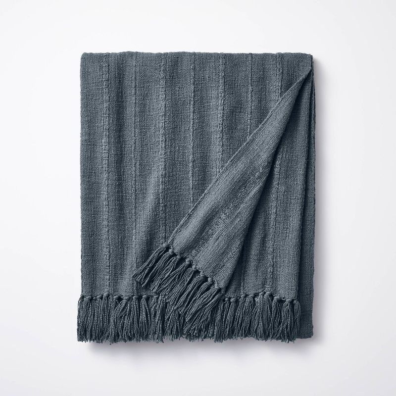 60"x86" Oversized 100% Cotton Bed Throw - Threshold™ designed with Studio McGee | Target