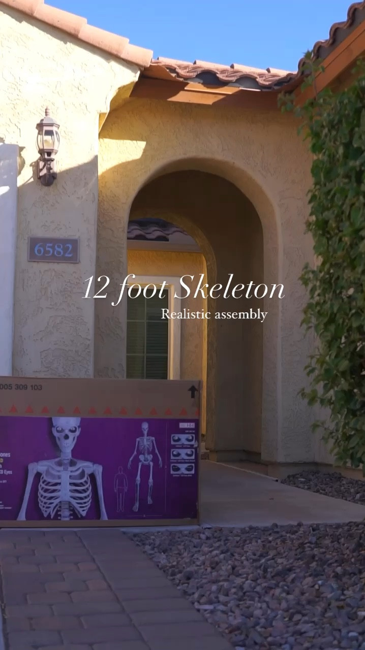 12 foot skeleton 

#LTKSeasonal #LTKHalloween #LTKFallSale