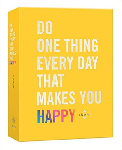 Do One Thing Every Day That Makes You Happy: A Journal (Do One Thing Every Day Journals)



Diary... | Amazon (US)
