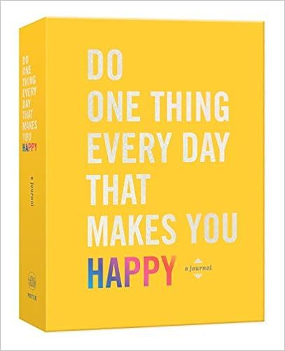 Do One Thing Every Day That Makes You Happy: A Journal (Do One Thing Every Day Journals)



Diary... | Amazon (US)