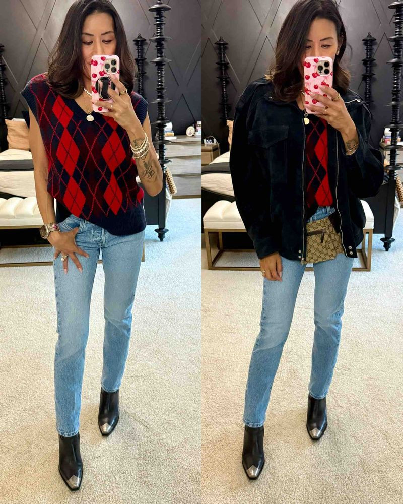 Zara jacket x Levi’s moment 

 #LTKootd #LTKSeasonal #LTKOver40