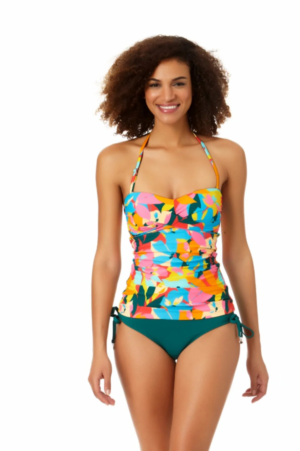 Anne Cole - Twist Front Bandeaukini Swim Top | Anne Cole