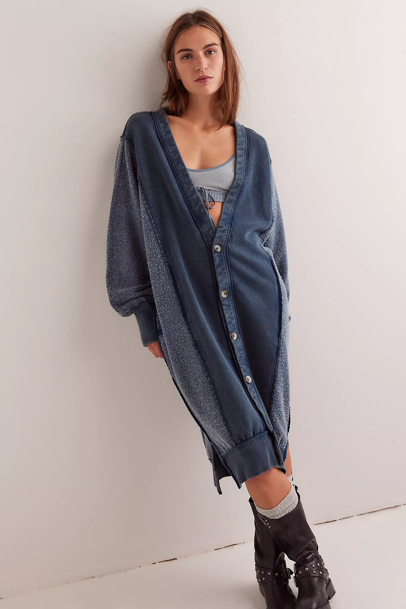 We The Free Dreamy Blue Cardi | Free People (Global - UK&FR Excluded)