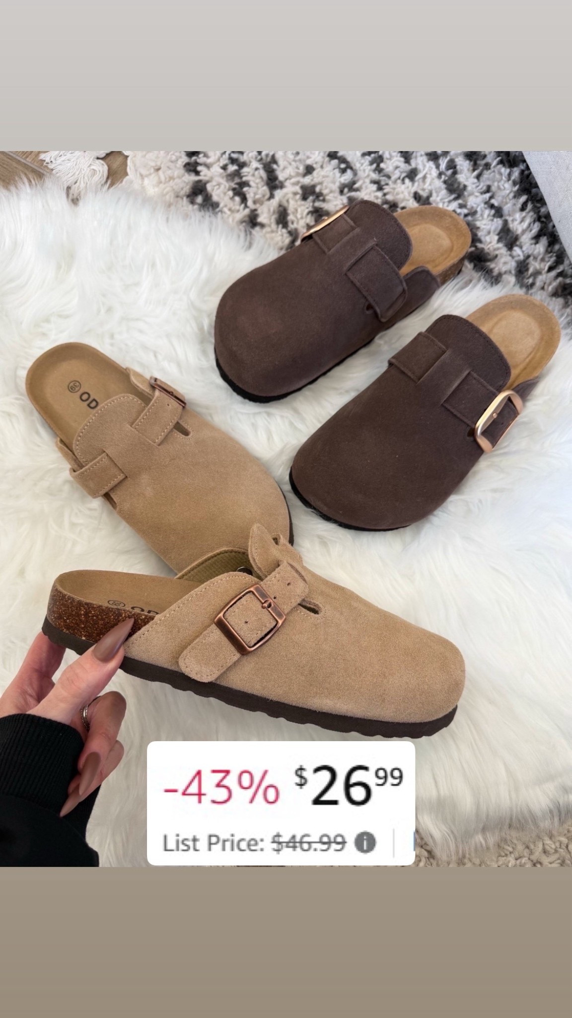 My favorite clogs...they are both comfy and fabulous and run tts in beige and sz up 1/2 in brown
On sale for only $26

#LTKFindsUnder50 


#LTKSaleAlert #LTKSeasonal #LTKmomlife