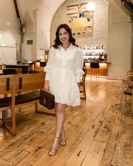 I love this cotton embroidered dress from Amazon, so perfect for summer! Plus, these gold block heel sandals are super comfy.
#vacationoutfit #affordablefinds #petitestyle #summerfashion

#LTKStyleTip #LTKShoeCrush #LTKSeasonal