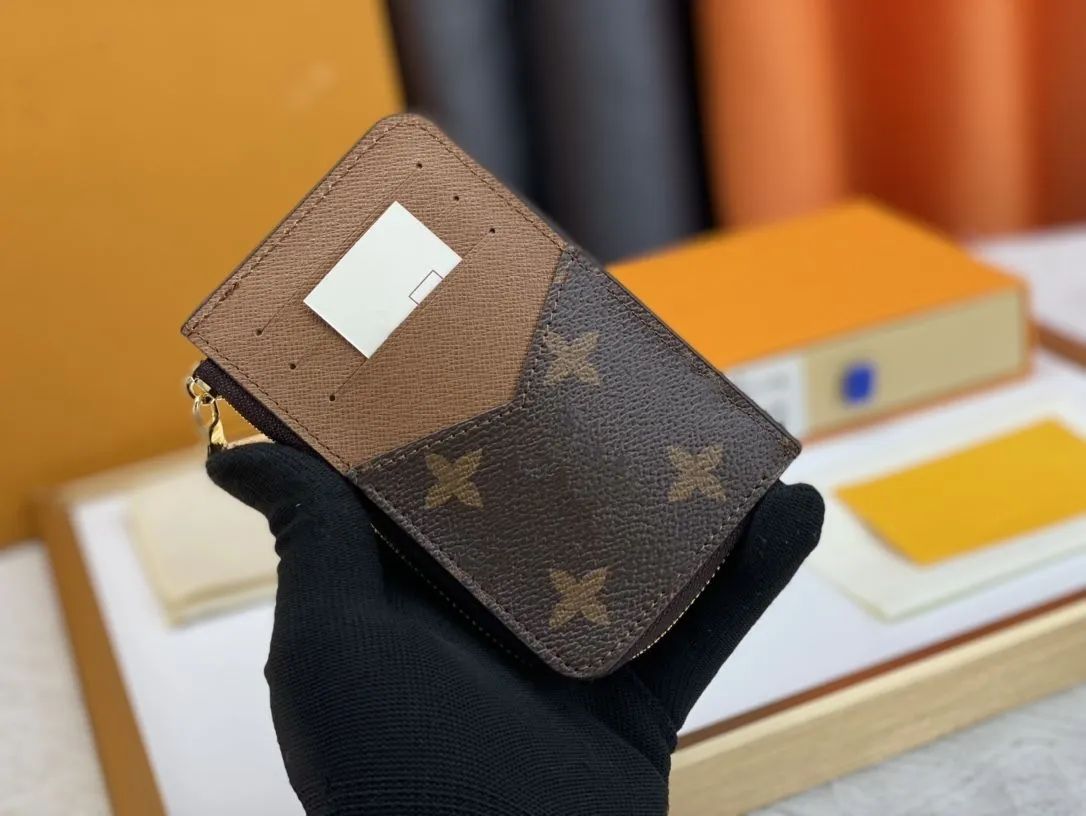 Luxury Designer Wallets With Embossed Flower Letter Design, High Quality Fashion Purses For Men A... | DHGate