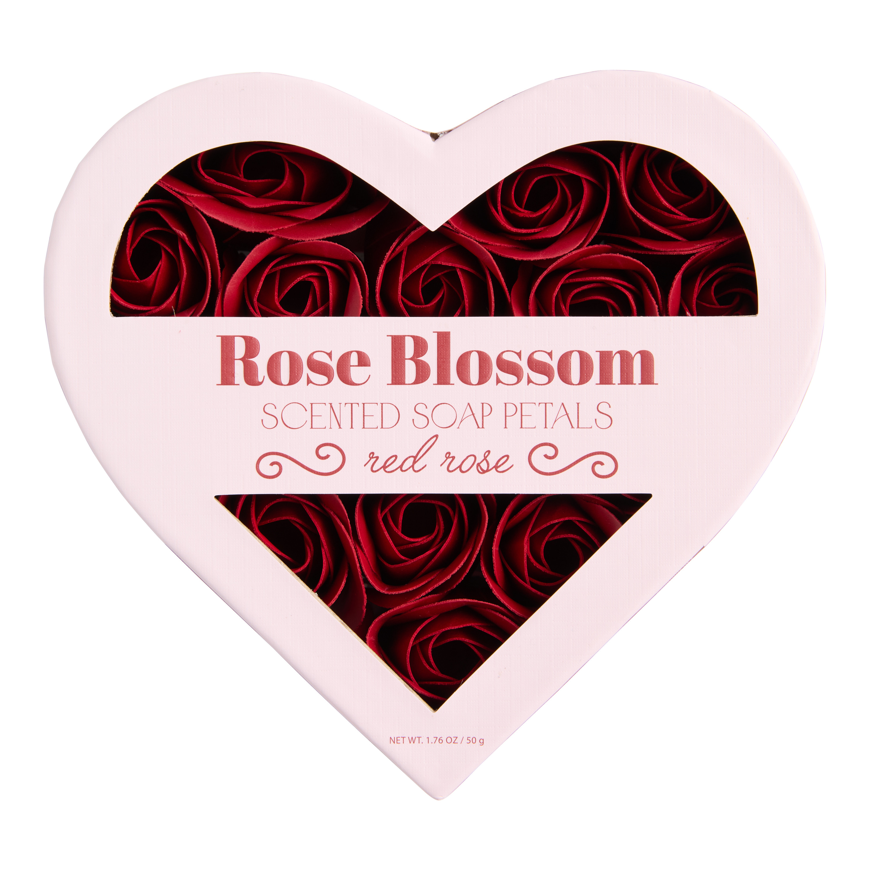 Lost In Scent Red Rose Soap Petals Heart Box 20 Piece | World Market