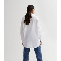 ONLY White Long Sleeve Button Up Shirt New Look | New Look (UK)