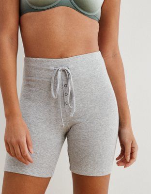 Aerie Real Soft® Ribbed Sleep Short | American Eagle Outfitters (US & CA)