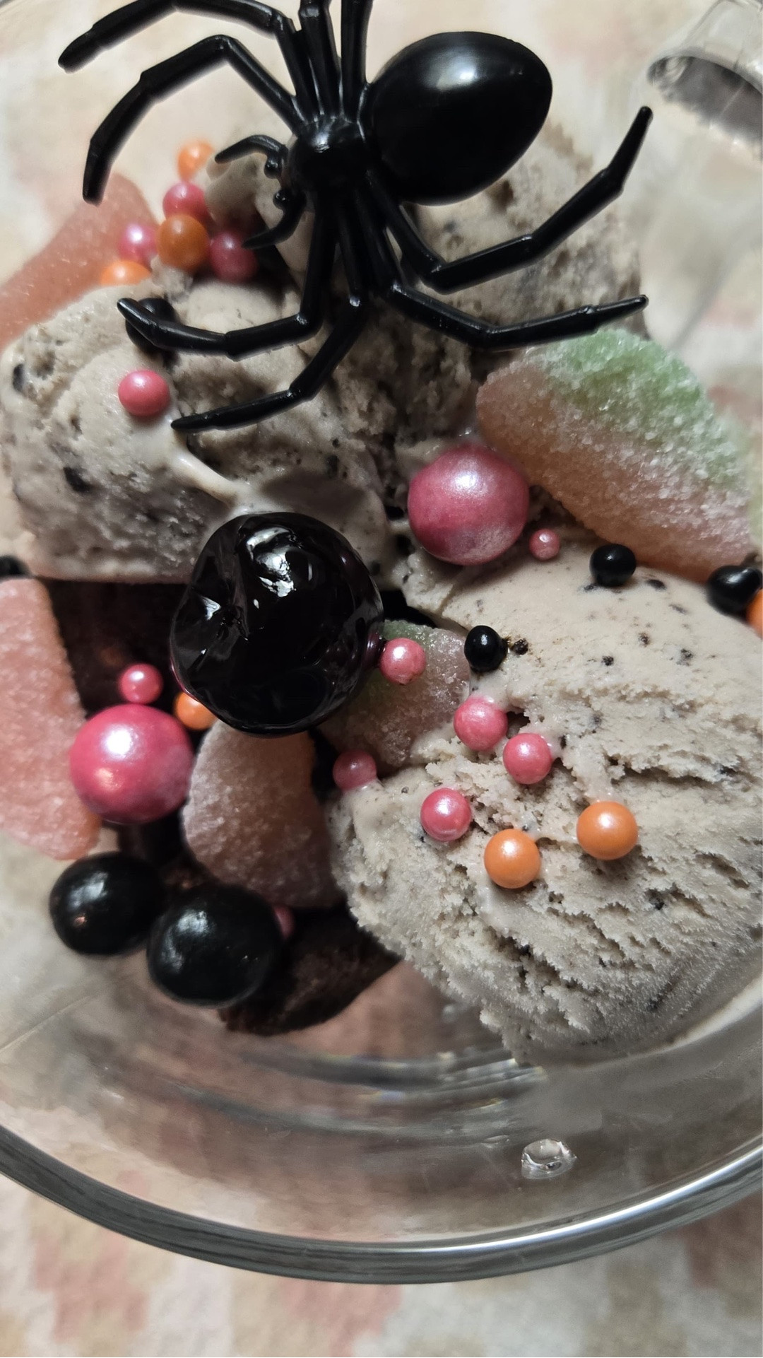 Brownie dessert, but make it extra fun.
I took David’s Cookies Gluten Free & Dairy Free Brownies and turned one into the ultimate dessert cup — crumbled brownie, ice cream, Sour Patch Watermelon, sprinkles, a little spider ring, and a black cherry on top.
Want to try them? Use code SOFISADVENTURES for 15% off on David’s Cookies’ official website.
Please note: The SOFISADVENTURES 15% off code is valid only on David’s Cookies’ official website.

#LTKmomlife #LTKfoodie #LTKvlog