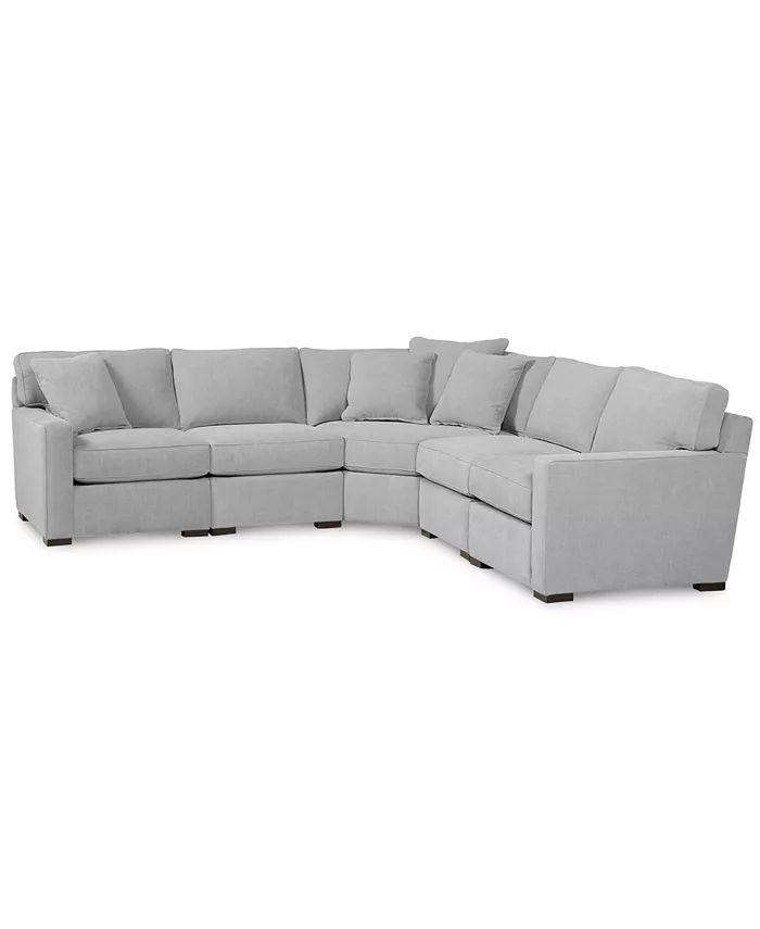 Furniture Radley Fabric 5-Piece Sectional Sofa, Created for Macy's & Reviews - Furniture - Macy's | Macys (US)