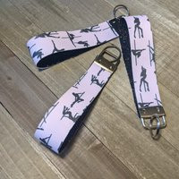 Pole Dancer Keychain Wristlet Faux Leather Gift For Bestie | Etsy (US)