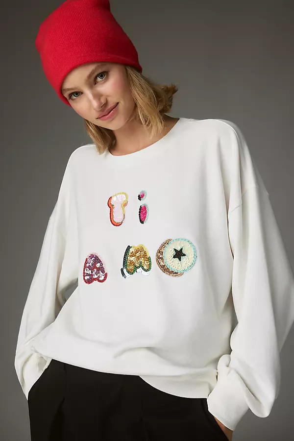 Ti Amo Graphic Sweatshirt | Anthropologie (US)