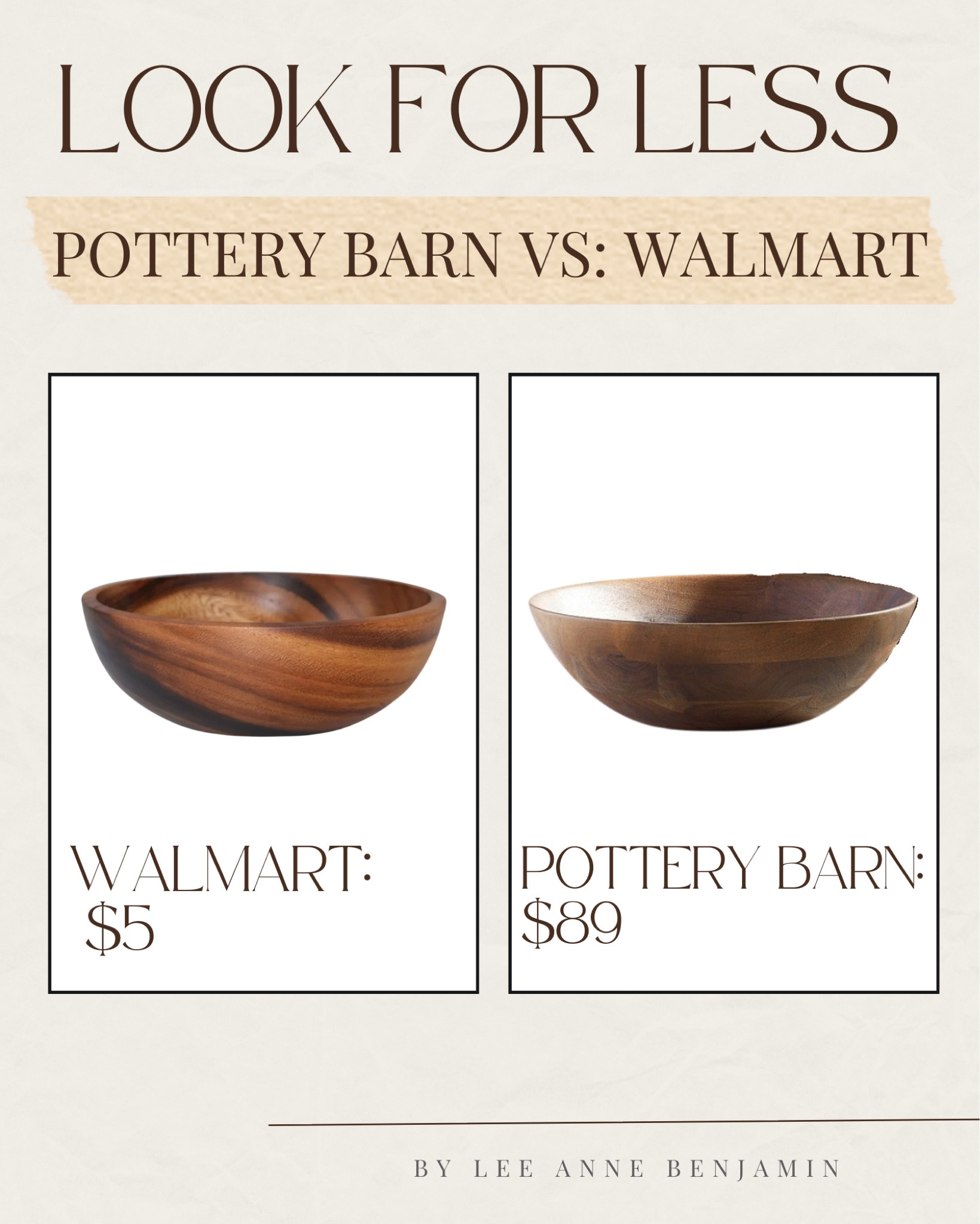 Pottery Barn look for less handcrafted bowl!

#LTKFindsUnder50 #LTKHome #LTKSaleAlert