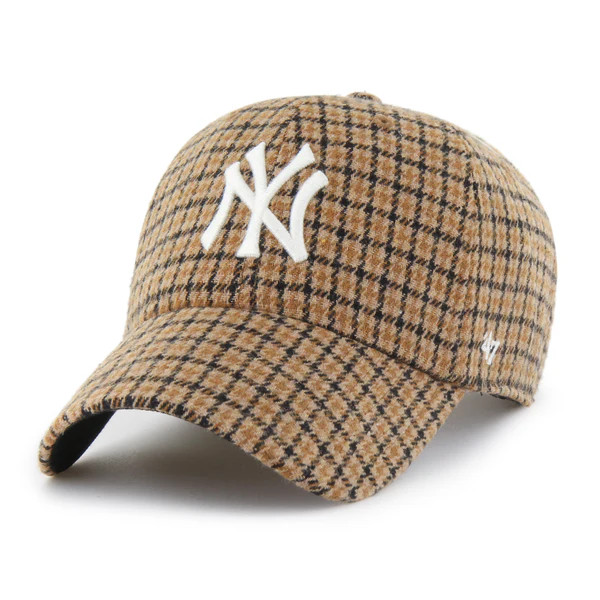 NEW YORK YANKEES SHEPHERDS CHECK '47 CLEAN UP | '47Brand