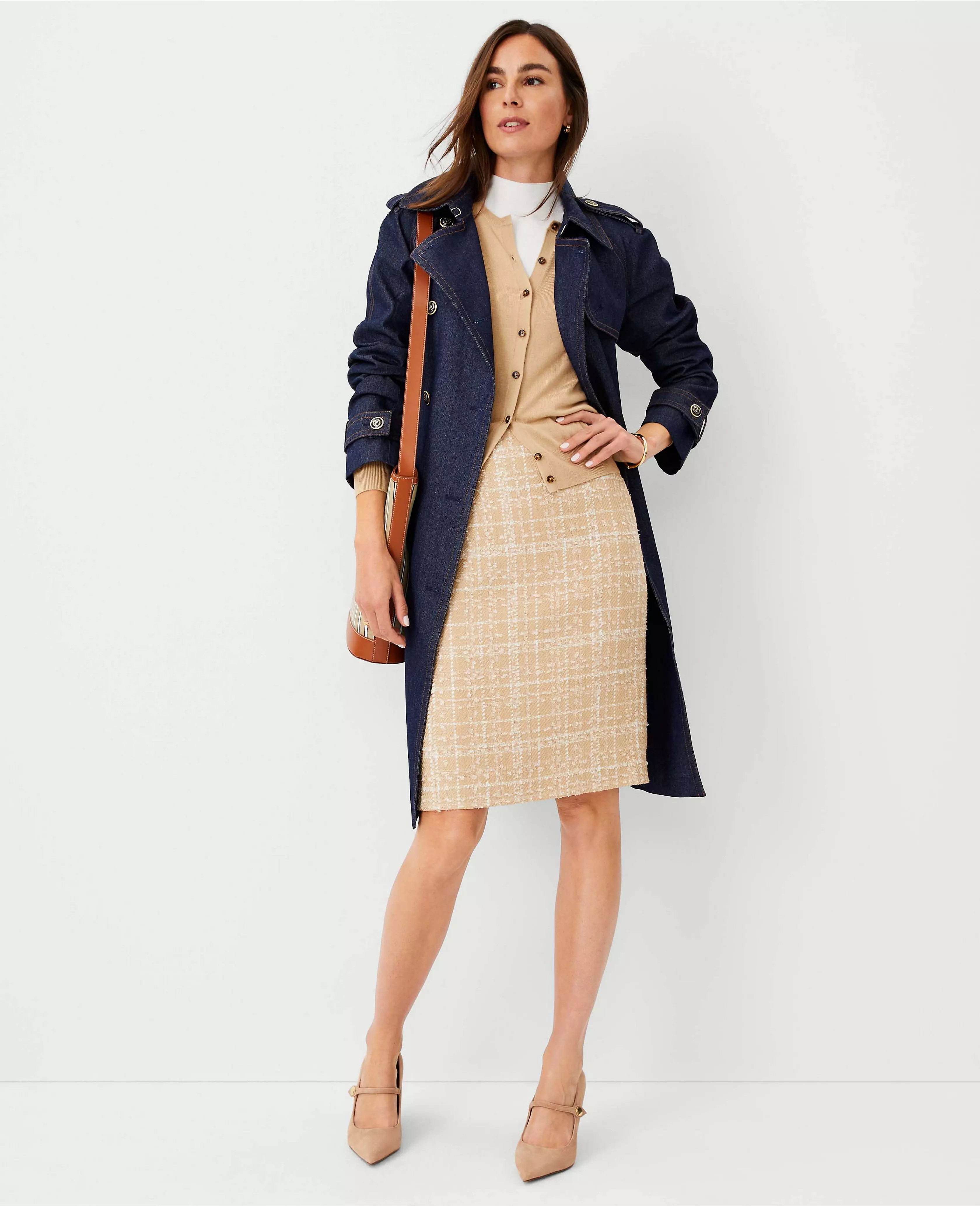 Petite Tweed Pencil Skirt | Ann Taylor (US)
