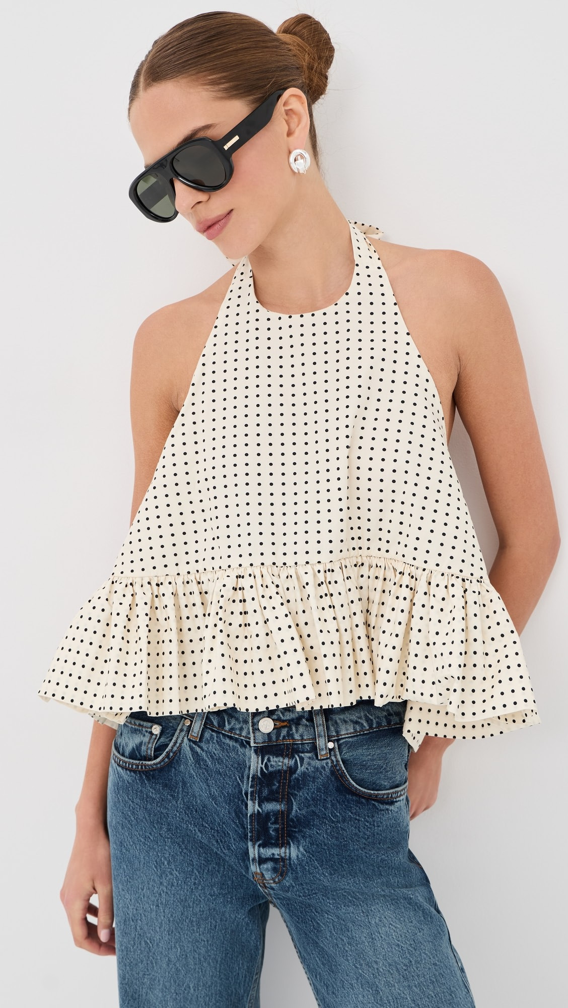 Winston Printed Poplin Top | Shopbop