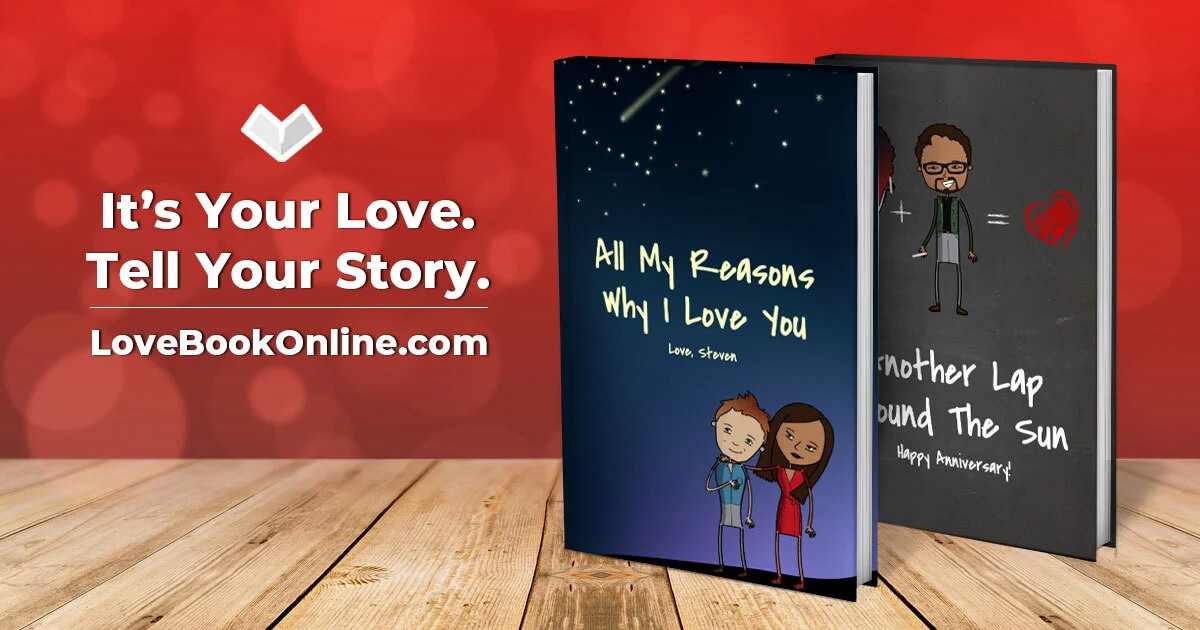 20 Reasons Why I Love You Book | LoveBook