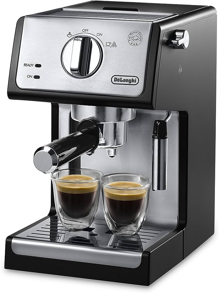 De'Longhi ECP3420 Bar Pump Espresso and Cappuccino Machine, 15", Black | Amazon (US)
