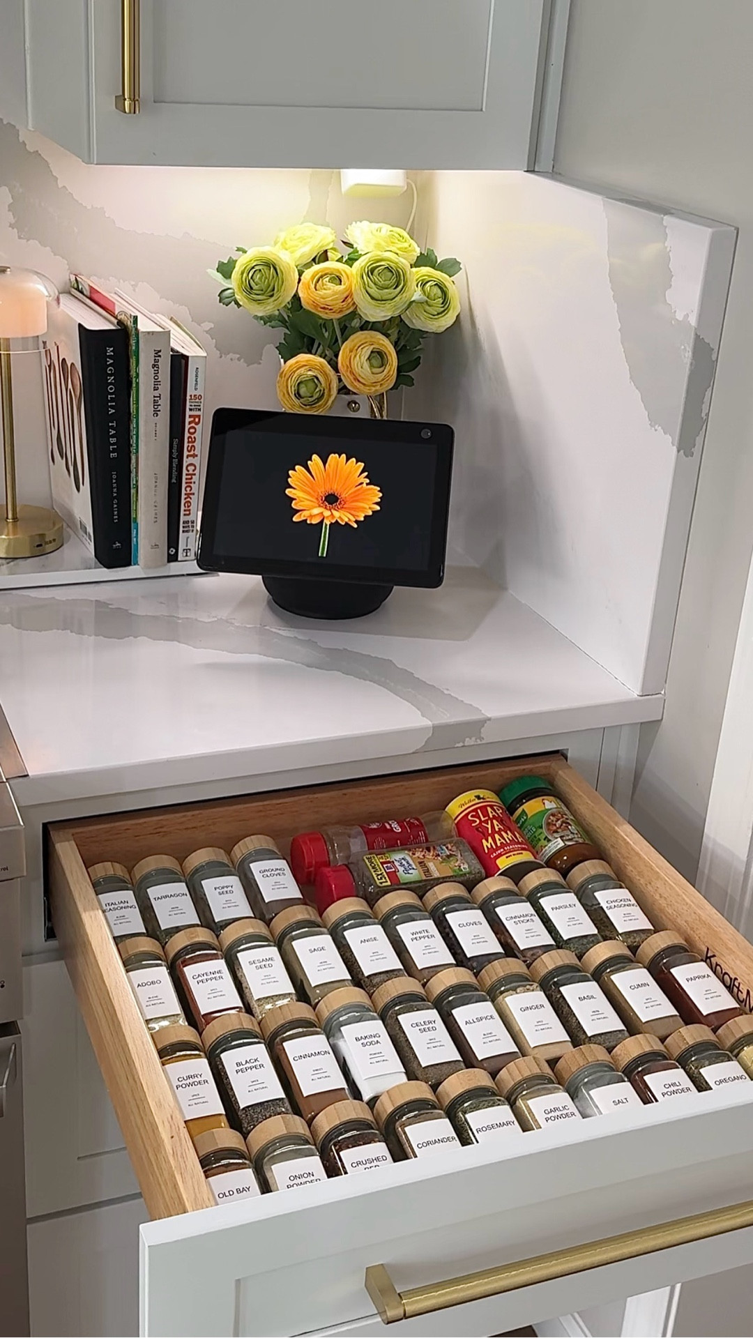 Let’s get our spices organized with these organizers. Shop below 

Spices organization spice drawer home decor 

#LTKHome #LTKSaleAlert