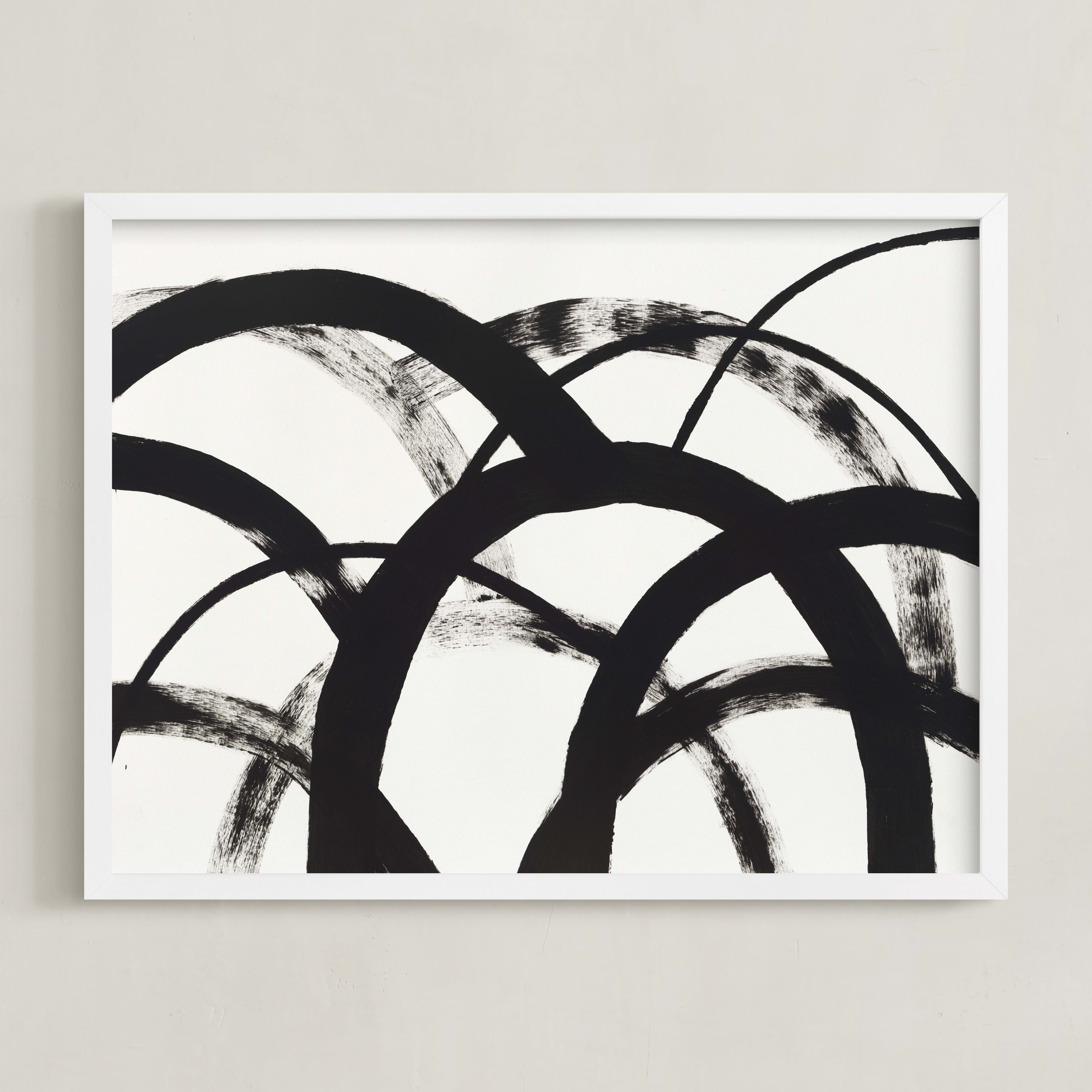 "Mountain Shadows No. 2" - Painting Limited Edition Art Print by Christina Flowers. | Minted