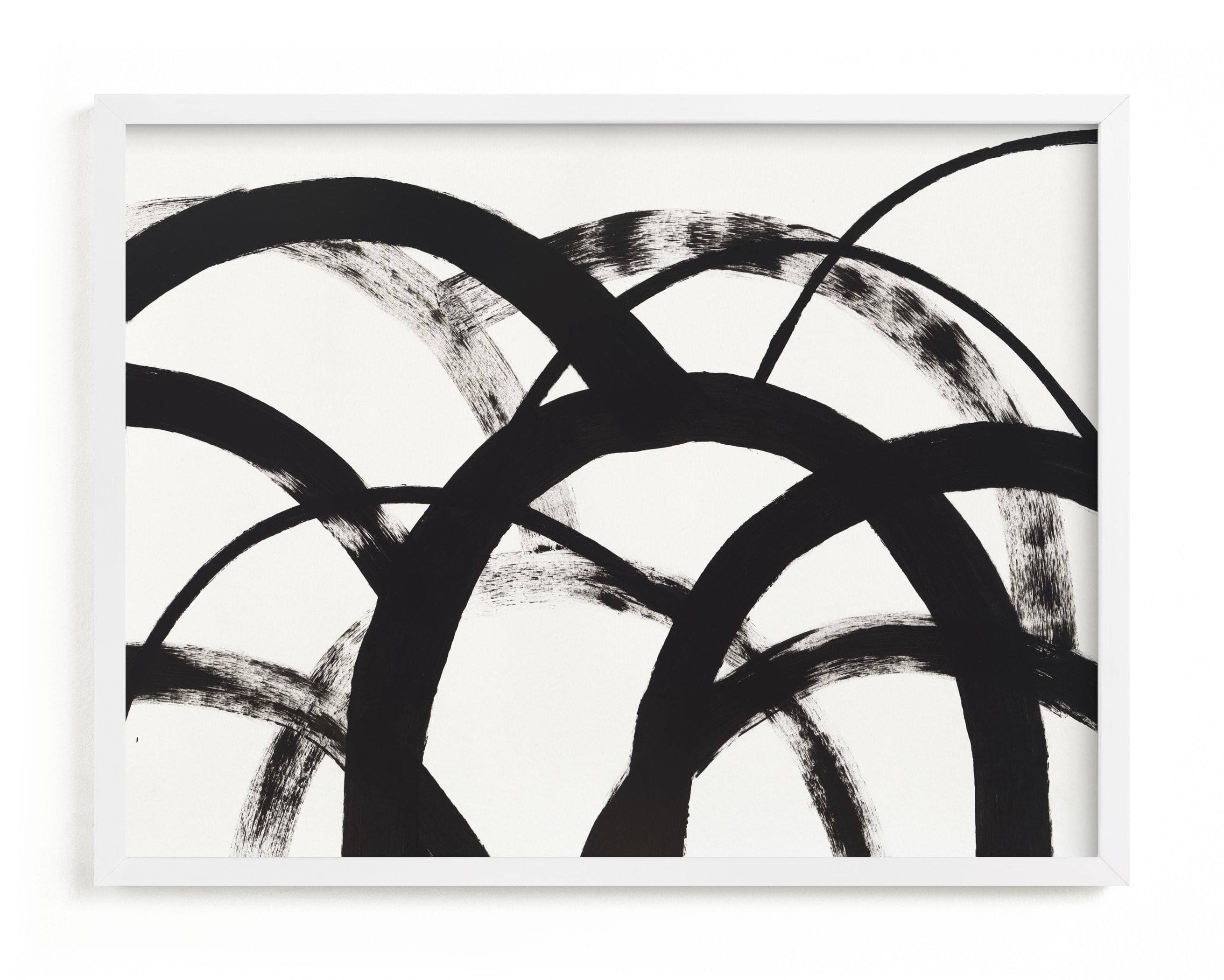 "Mountain Shadows No. 2" - Painting Limited Edition Art Print by Christina Flowers. | Minted