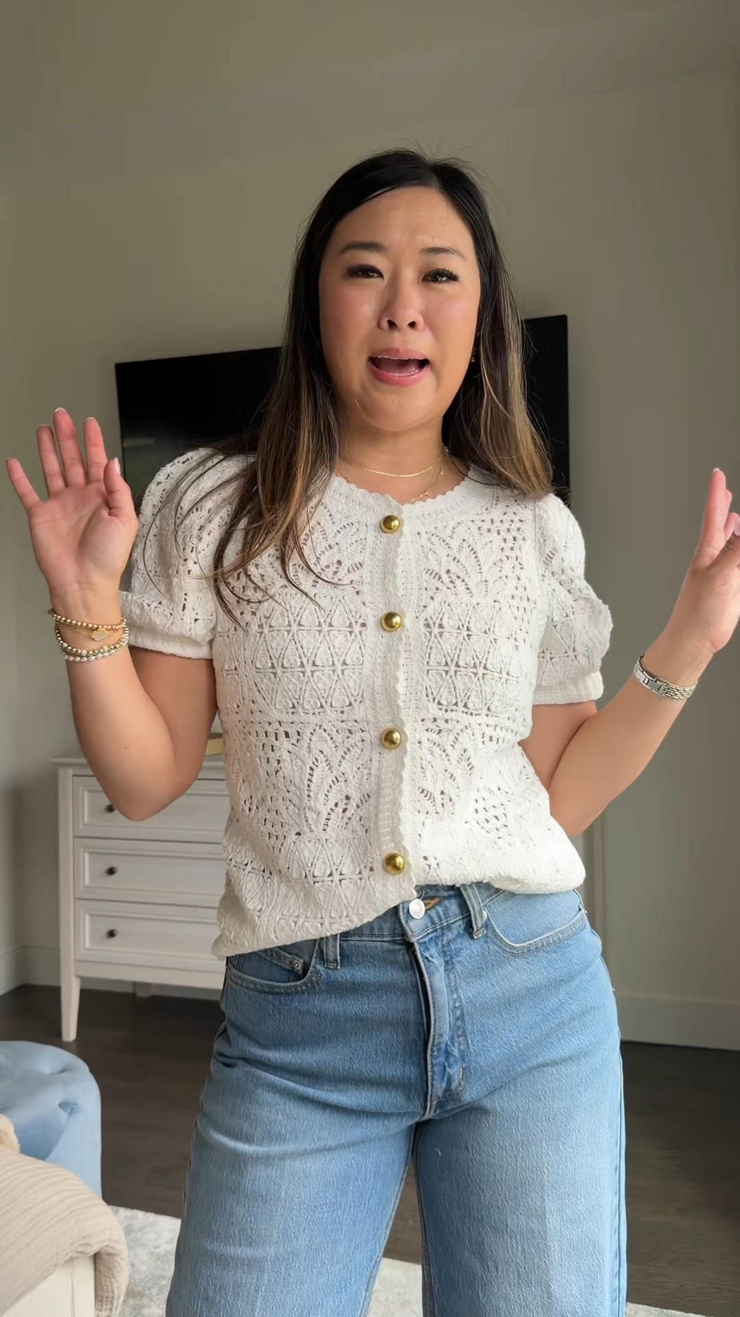 Walmart summer outfit // casual chic top and jeans

#LTKootd #LTKSeasonal #LTKPetite