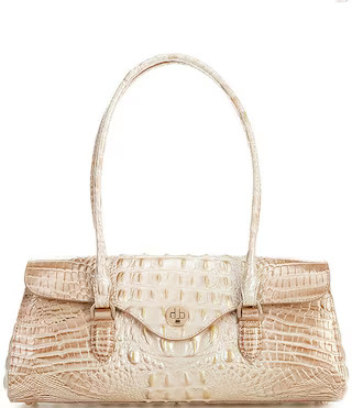 BRAHMIN Melbourne Collection Dayan Contour East-West Satchel Bag | Dillard's | Dillard's