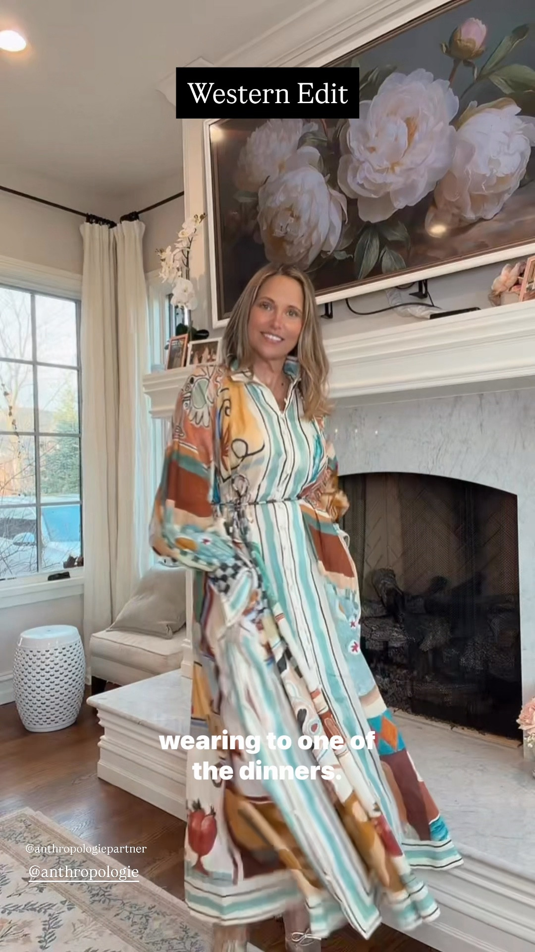 This linen dress makes me feel so western chic  

#LTKMidsize #LTKOver40