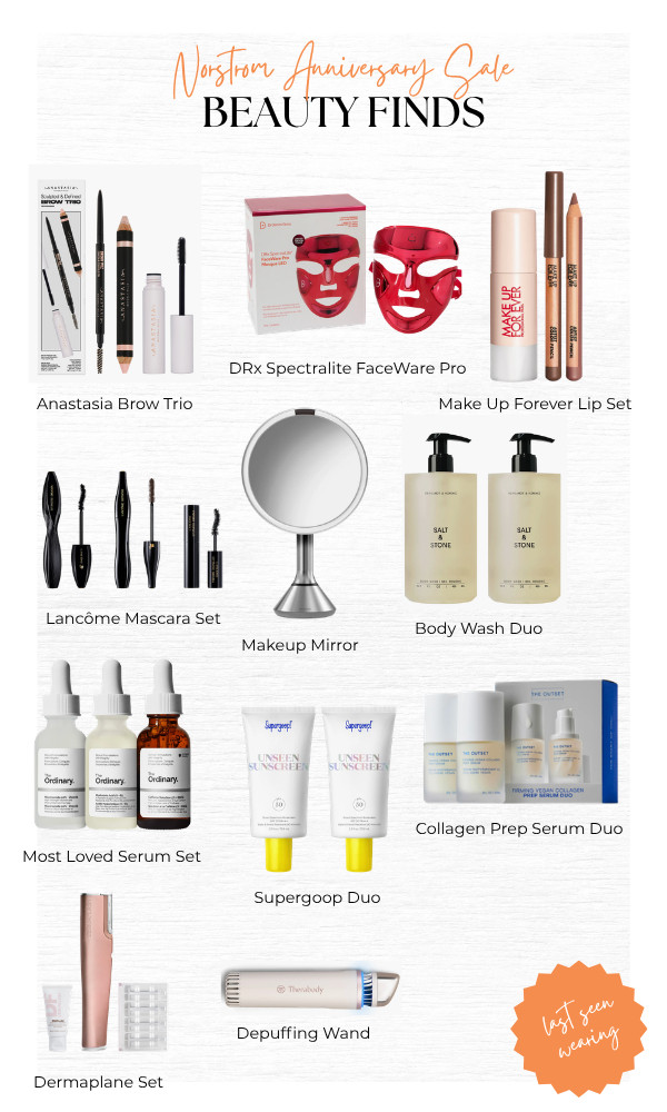 Our top beauty finds for the 2026 Nordstrom Anniversary Sale!  

 #LTKootd #LTKSeasonal #LTKOver40