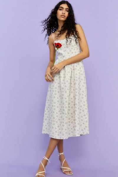 Linen-blend Dress | H&M (US + CA)