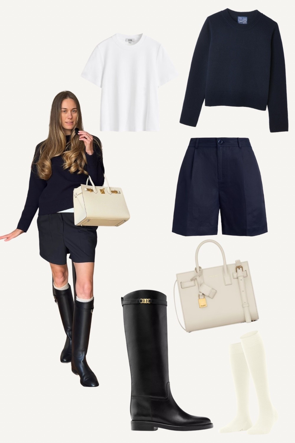 How to style Bermuda shorts for cold weather 

#LTKstyletip #LTKspring