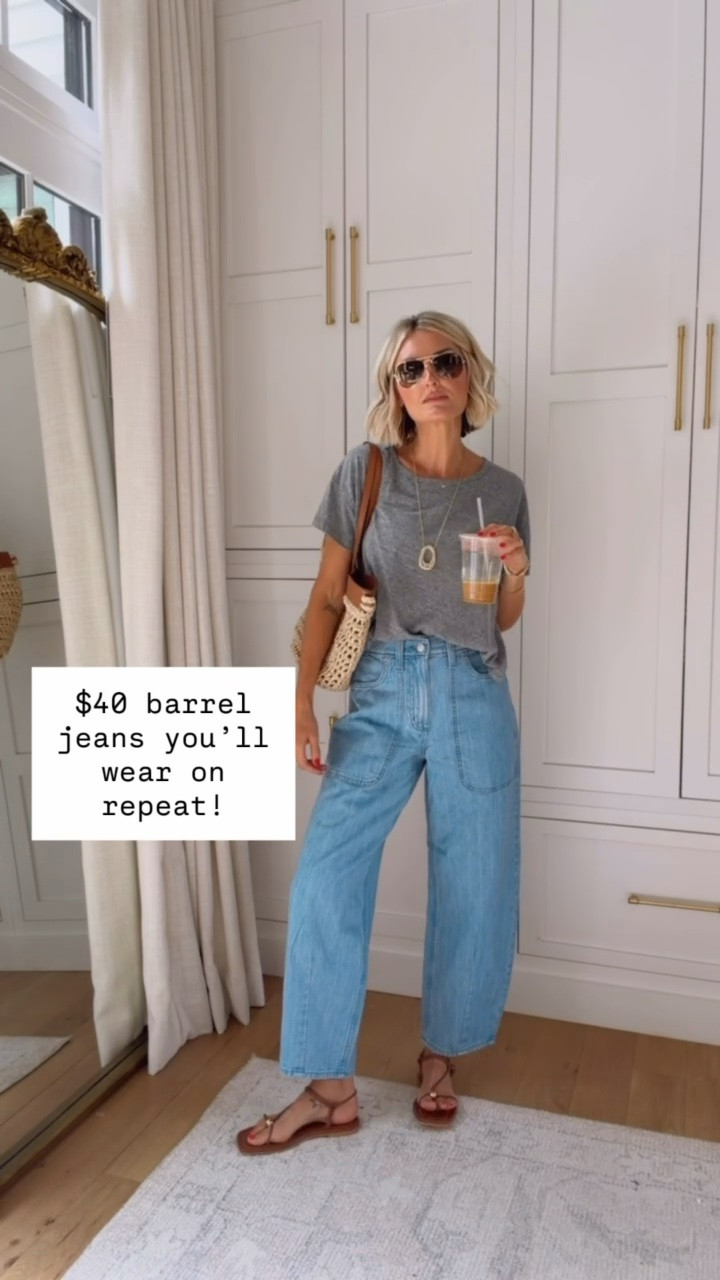The jeans you need for summer 😍👏🏼 the price can’t be beat! Wearing M/4.

Loverly Grey, Target find, Target fashion, barrel jeans, barrel denim

#LTKootd #LTKSeasonal