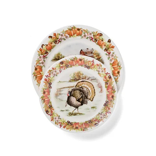 Sur La Table Thanksgiving 12-Piece Dinnerware Set | Sur La Table