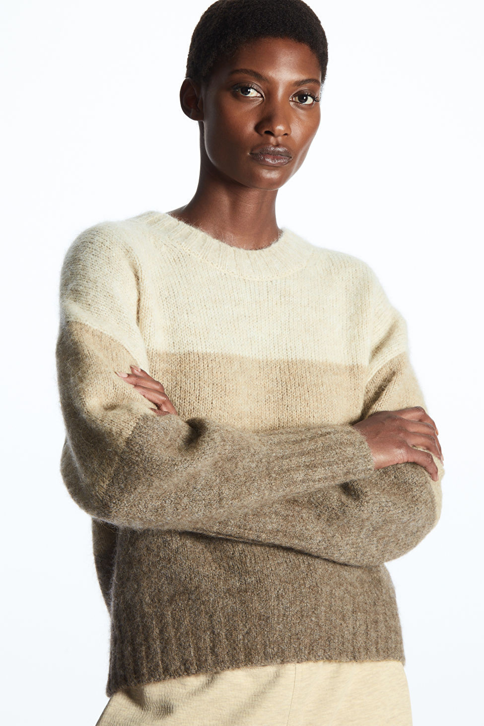 LOOSE-FIT CROPPED SWEATER | COS (US)