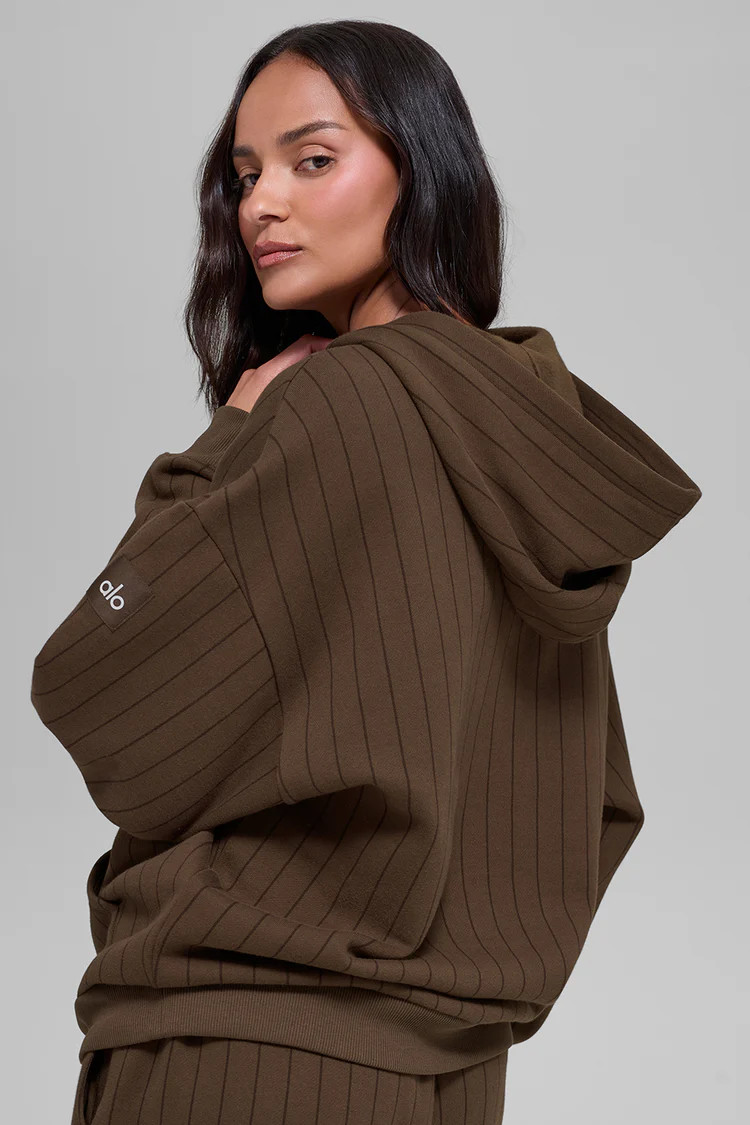 Pinstripe Hoodie | Alo Yoga (US)
