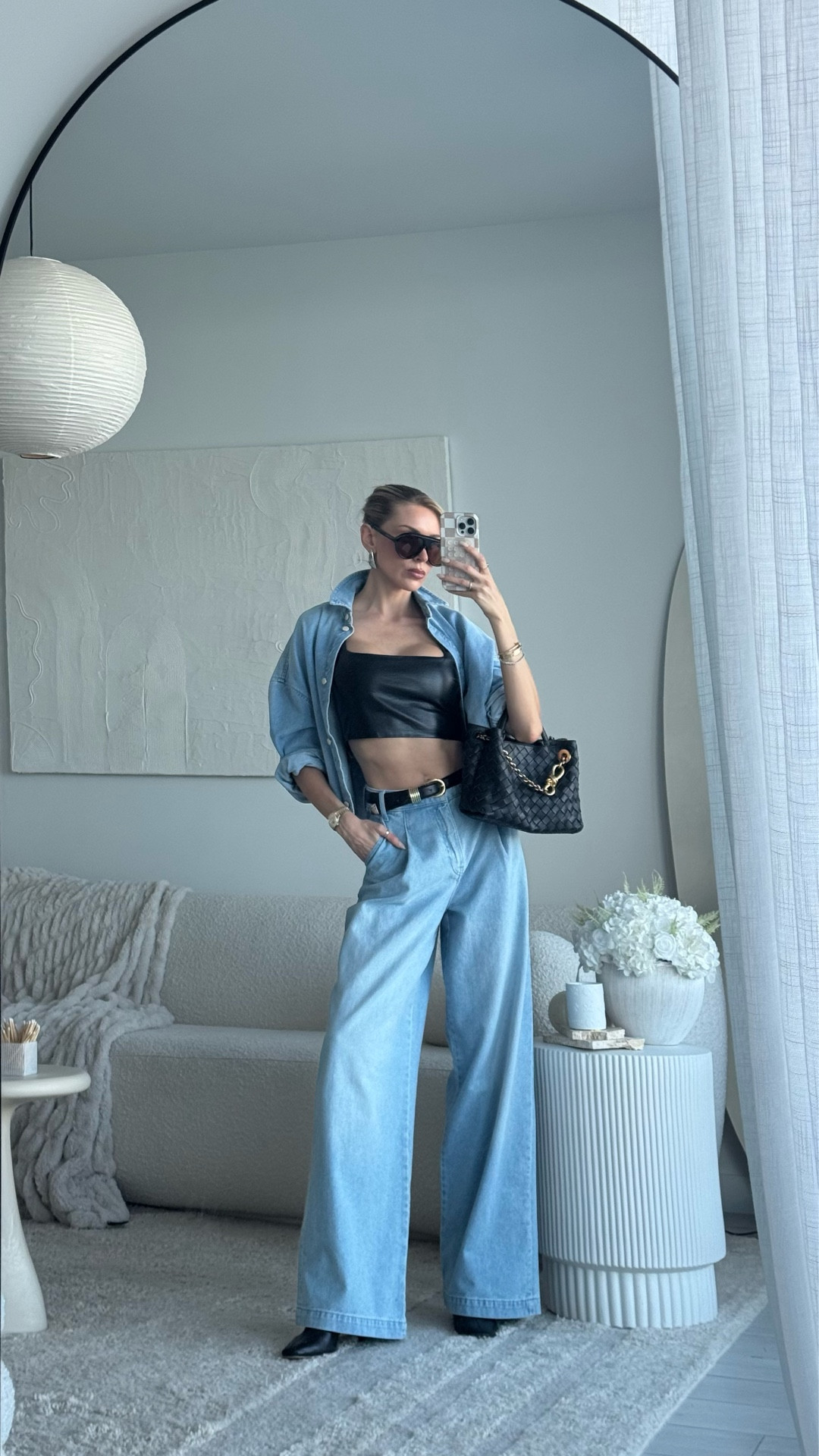 canadian tuxedo of the day. use code LISSA20 for the bracelet ✨

#LTKSeasonal #LTKStyleTip #LTKShoeCrush