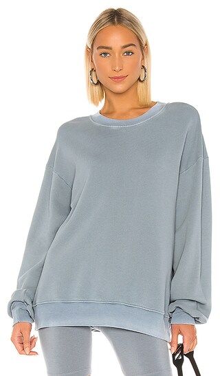 Brooklyn Oversized Crew Sweatshirt | Revolve Clothing (Global)