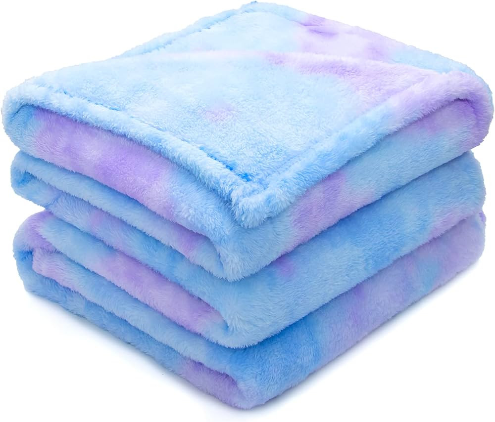 Soft Blankets Fleece Soft Fuzzy Throw Blanket Kids Warm Throw Blanket for Bed | Amazon (US)